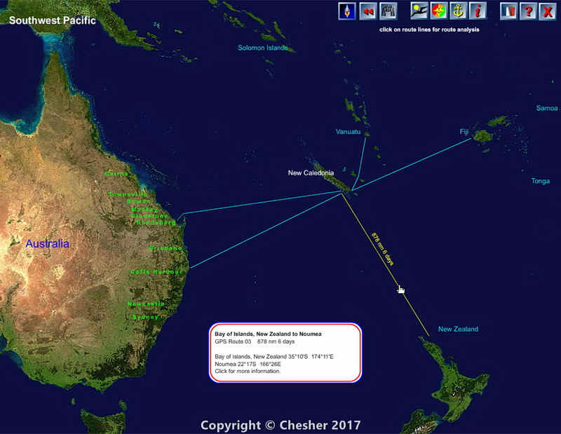 Passages to New Caledonia